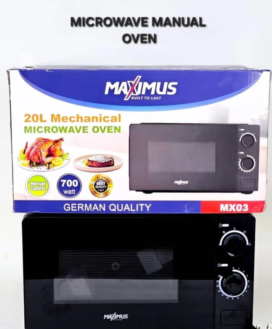 Maximus 20L Manual Microwave Oven